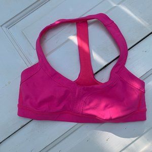 Hot Pink Lululemon Run: Sprint Bra